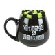 image 1 of Something Different Strange And Unusual Mug and Sock Set - Black/Green - One Size