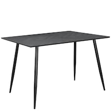 Monza Table 120 Fishbone GreyoakBlack120x80x76cm Grey | Fishbone Greyoak/Black
