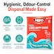 image 4 of HERO Large Scented Nappy Sacks – Pack of 40 | Adult Nappy Disposal Bags | Large Dog Waste Bags | Incontinence Waste Bags with Tie Handles | Fresh Scent, Hygienic