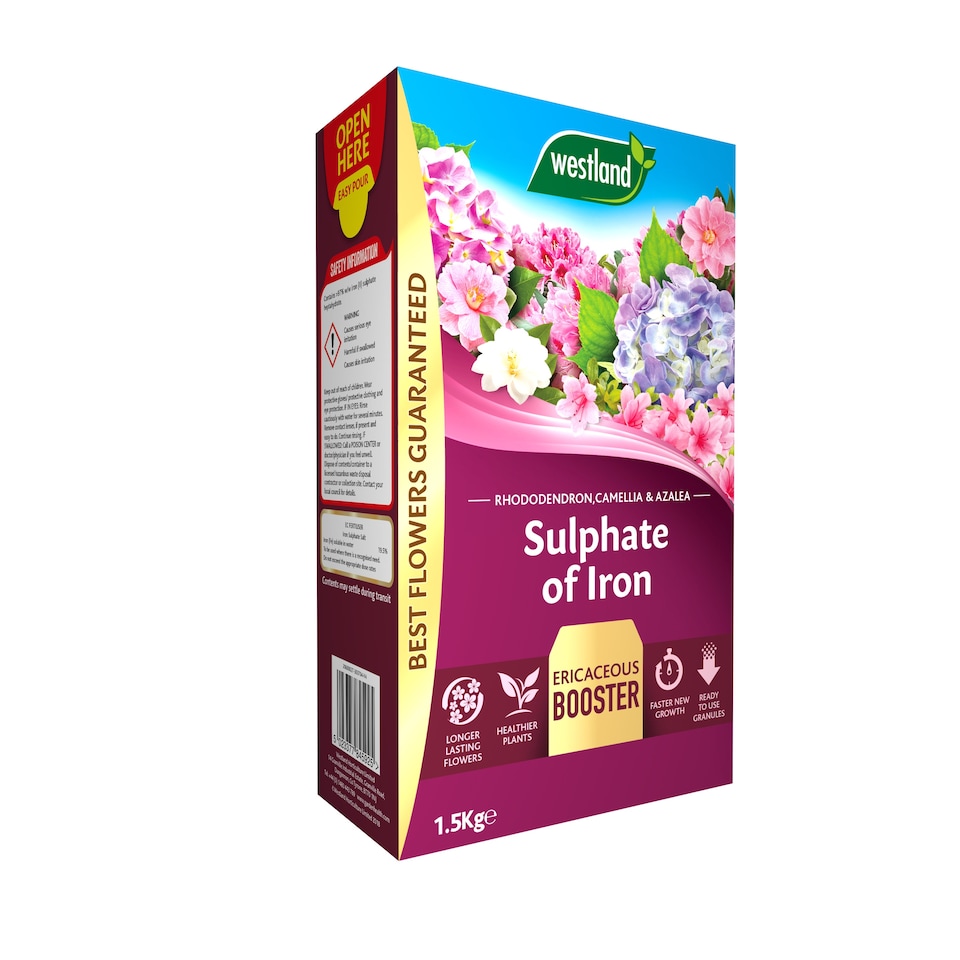 image 1 of Westland Sulphate of Iron for Ericaceous Plants 1.5 kg box
