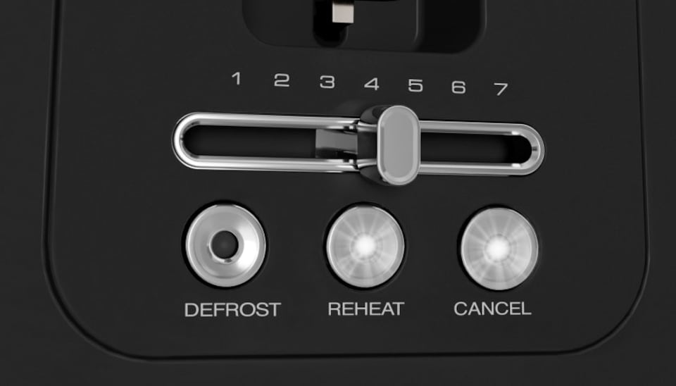 image 1 of Morphy Richards Signature 4-Slice Toaster Black | Black