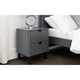 image 1 of Storm Grey Bedside Drawers - 2 Drawers