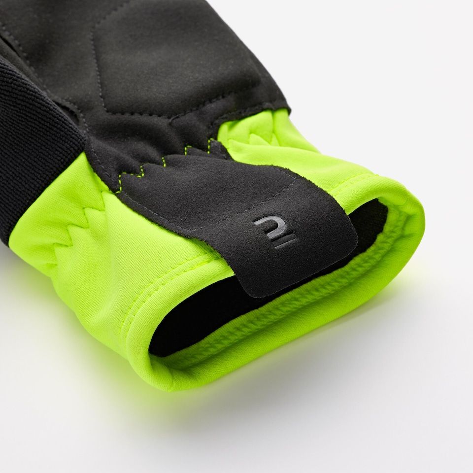 image 1 of Decathlon Smartphone-compatible thermal cycling gloves