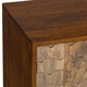 image 5 of Perdue Dakota Solid Mango Wood 2 Door Cupboard