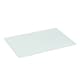 image 1 of Harbour Housewares Glass Kitchen Chopping Board - 40 x 30cm - White - Cutting Board Worktop Saver Worksurface Protector Glass Chopping Board White