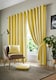 image 1 of Wold Ring Top Lined Curtains - 168cm x 229cm - Ochre