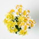 image 2 of Homescapes Set of 2 Yellow and White Daffodil Spray Single Stems