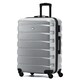 image 6 of Flight Knight 25" 4 Wheel ABS Hard Case Medium Suitcase 100+ Airlines Approved - easyJet, British Airways, Ryanair, Jet2, Emirates & Many More - Check-in | Cream | Cream/Black | Medium