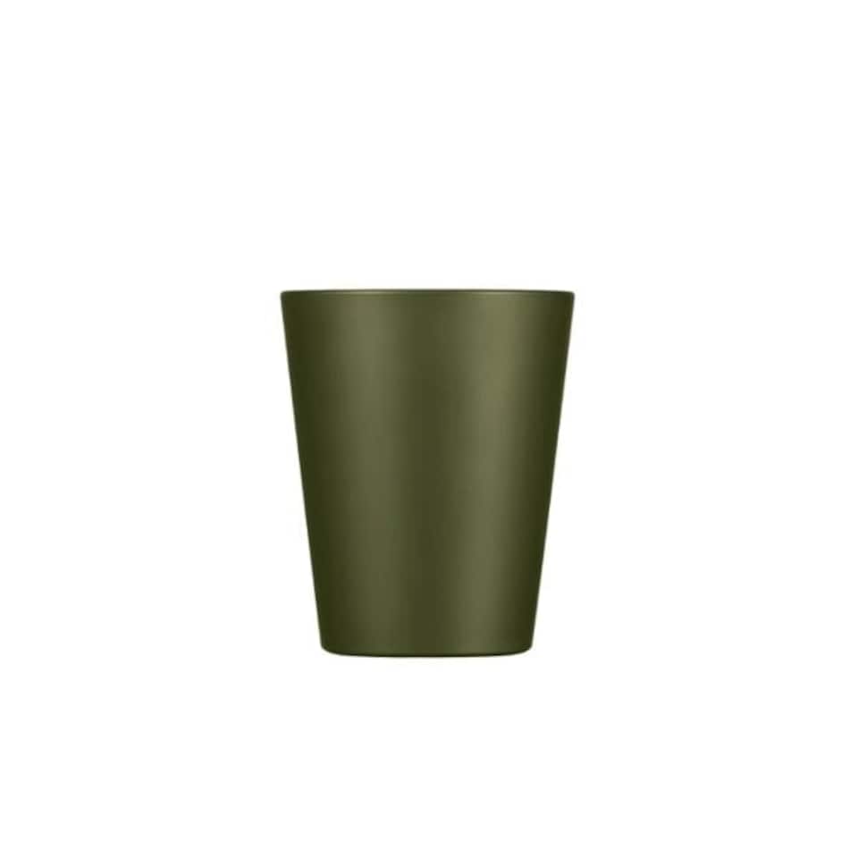 image 1 of Ecoffee Cup 8oz 240ml Reusable Eco-Friendly 100% Plant Based Coffee Cup with Silicone Lid & Sleeve - Melamine Free Travel Mug N/A | Oberon