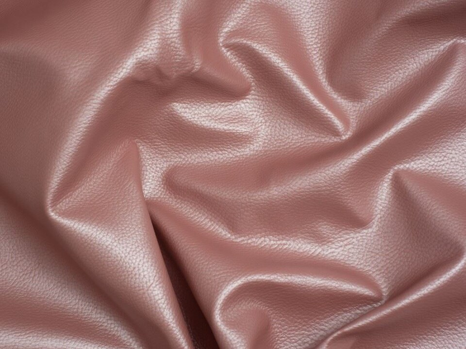 Minerva Core Range Pink Textured Faux Leather Fabric for Bag Making, Dressmaking, Upholstery, 140cm / 55" Wide - per metre