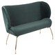 image 1 of Kolding 2 Seat Green Sofa Green