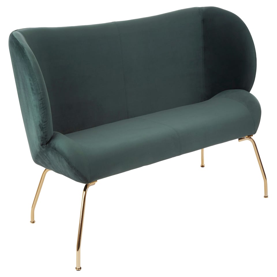 image 1 of Kolding 2 Seat Green Sofa Green