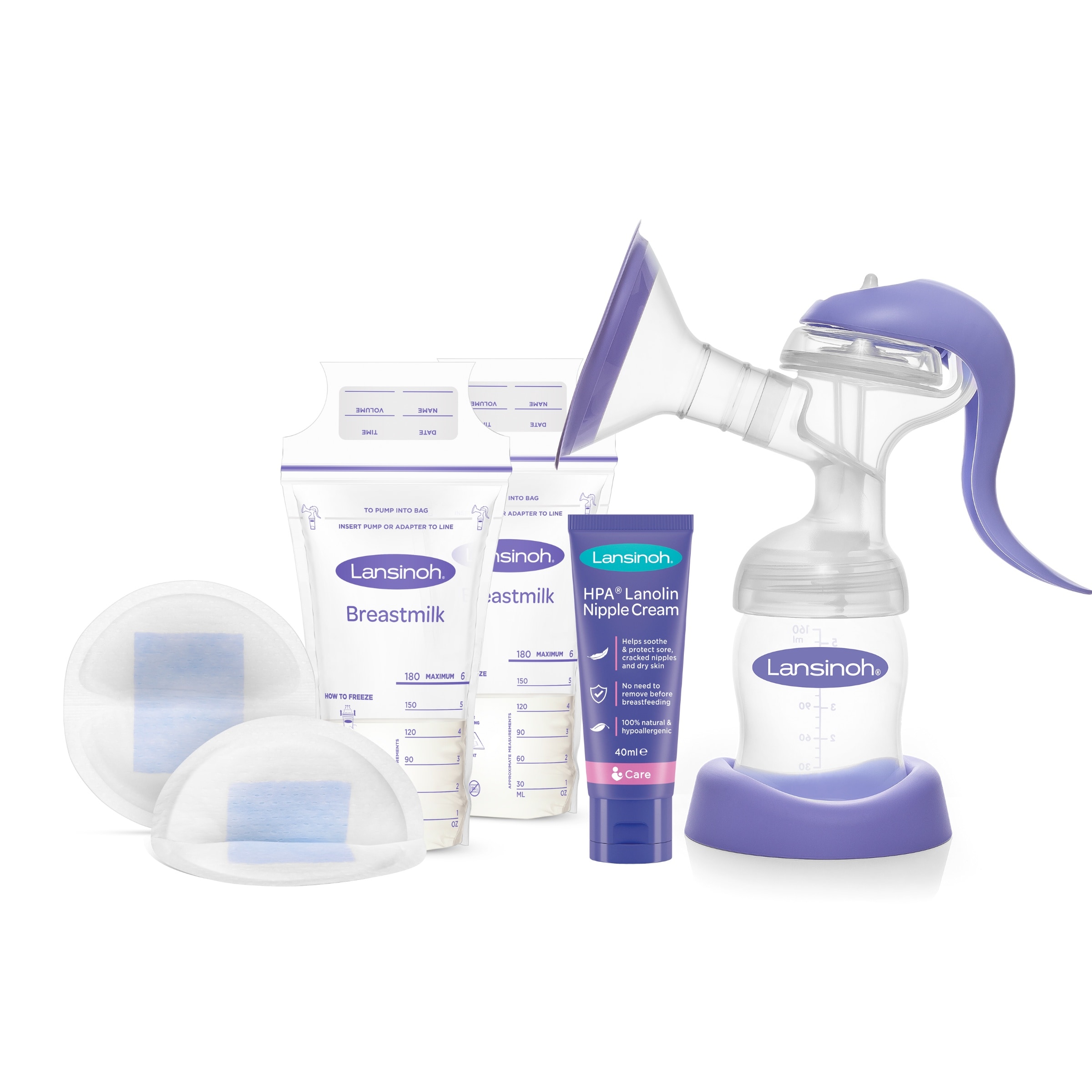 Lansinoh Manual Breast Pump Kit - Tesco Groceries