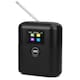 image 1 of Rechargeable DAB/DAB+/FM Radio Dual Alarm Clock & Bluetooth Speaker, Colour LCD Screen, AUX In/Out, for Bedside, Kitchen, Office or Outdoor - August MB330B