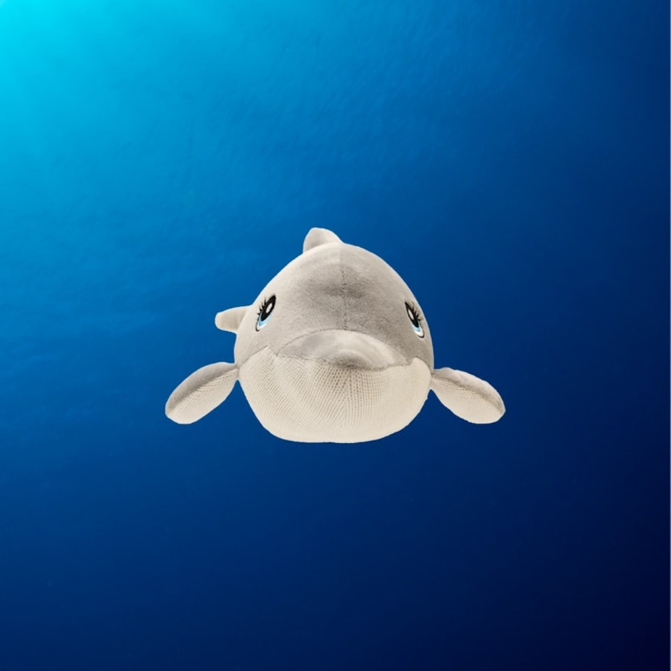 image 1 of Dave The Dolphin Knitty Friends Ocean Collection