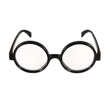 Wizard Boy Clear Lenses Plastic Novelty Glasses
