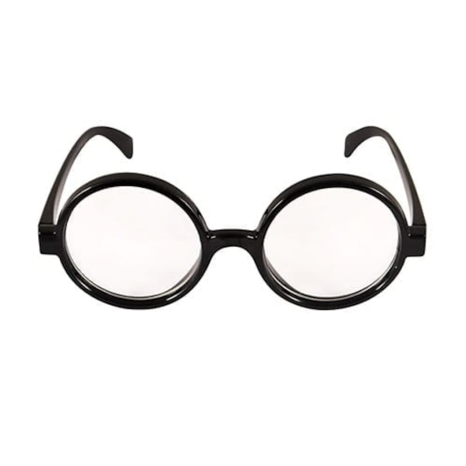 Wizard Boy Clear Lenses Plastic Novelty Glasses