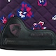 image 4 of ARMA Hyde Park Flowers Horse Saddlecloth - Purple/Black - 14in - 14in