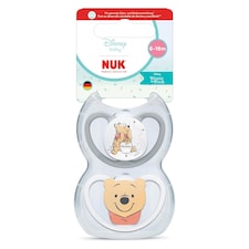 Nuk Perfect Match Air Disney Winne The Pooh Soothers 2Pack 6-18m