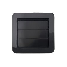 Securlec Multi Fit Louvre Vent | Grey | Grey | 1