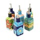 image 3 of Verano Spanish Ceramics Classic Spanish Squared Oil Drizzler - 250ml Floral