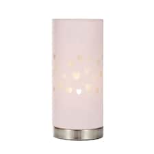 BHS Glow Kid's LED Hearts Table Lamp, Pink Pink | Pink