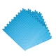 image 2 of Samuel Alexander Blue 16 Piece EVA Foam Floor Protective Tiles / Mats 60x60cm Each