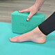 image 3 of Myga Pair of Foam Yoga Blocks - Turquoise