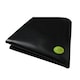 image 1 of Pegdev 10m x 4m 500G Black Heavy Duty Polythene Plastic Sheeting Garden DIY 125MU