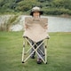 image 2 of Folding Camping Chair | Cream | Sand