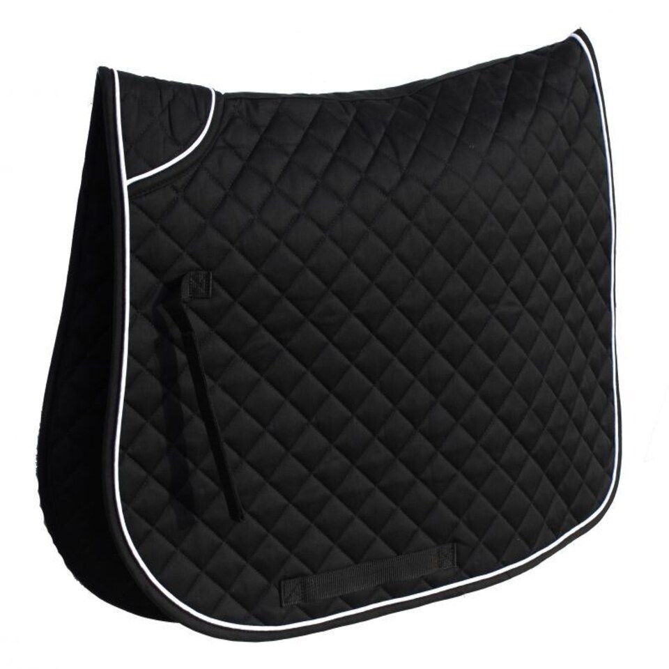 image 1 of Rhinegold Twin Bound Saddle Cloth Purple | Size: Cob
Colour: Purple