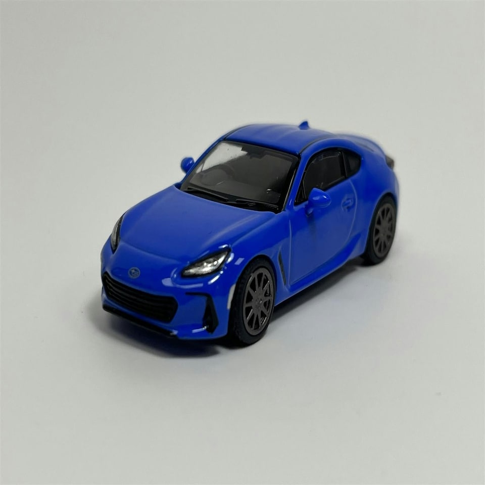 image 1 of Subaru BRZ WR Blue 1:64 Scale Pop Race PR64SBRZBL01