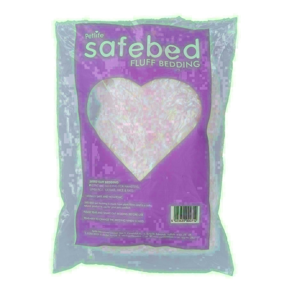 image 1 of 4PK Small Animal Hamster Gerbils Safe Bed Fluff Nesting Bedding - (Colour Varies)