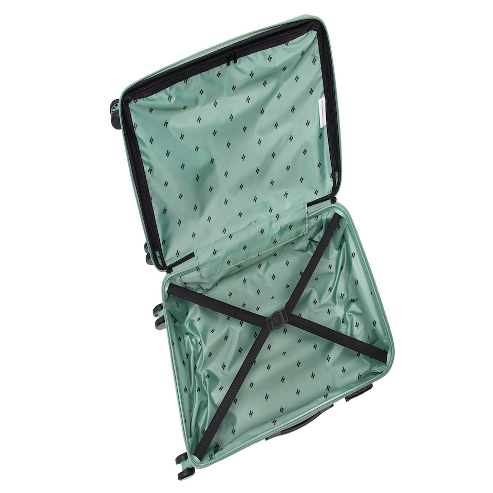 image 1 of IT Luggage Jumbo Granite Green Large Suitcase with TSA Lock Green | Large