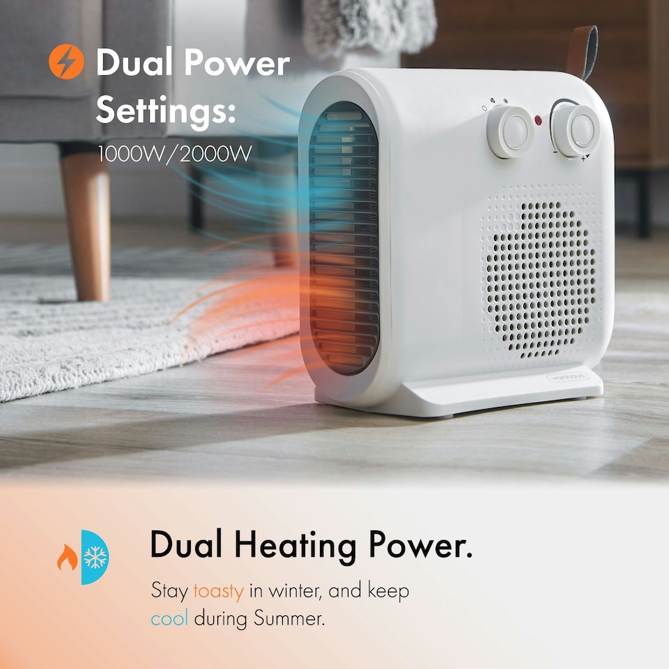 image 1 of VonHaus Fan Heater 2000W
