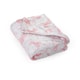 image 4 of Catherine Lansfield Bow Cosy Fleece 200x240cm Oversized Blanket Throw Pink Pink