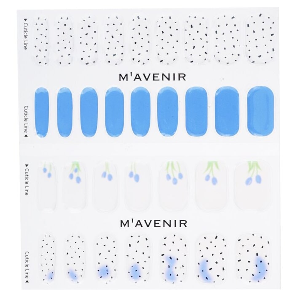 image 1 of Nail Sticker (assorted Colour) - # Nuance Nail - 32pcs Multi
