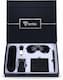 image 1 of 5 in1 Gift Set for Men Genuine Leather Belt And Accessories - Black | Black