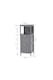 image 2 of Living and Home Compact Wooden Bathroom Cabinet with Drawers - Grey