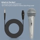 image 4 of Soundlab Dynamic Vocal Microphone With Fixed 3m 6.35mm Jack Lead Silver