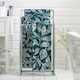 image 4 of Mixed Leaves 100% Cotton 550gsm Supersoft Towels Green | Green | Hand towel