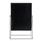 image 9 of Harbour Housewares 32 x 50cm Rectangle Makeup Mirror - Black - Dressing Table Mirror Bathroom Mirror Vanity Mirror Tabletop Mirror | Black | Black | 50 x 32 x 16.5 CM | 1