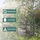 image 5 of Outsunny Metal Garden Arch with Double Gate, Garden Arbor Climbing Plants