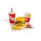 image 4 of Burger and Fries Set