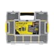 image 1 of Stanley Hand Tools Sortmaster Junior Stackable Organiser - Multi Colour - Single Multi