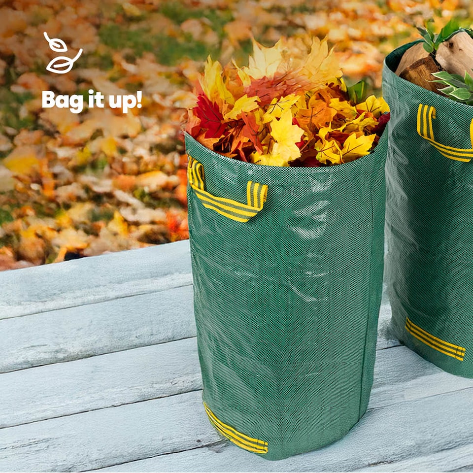 image 1 of Livivo Premium Garden Bags 120L Set of 2