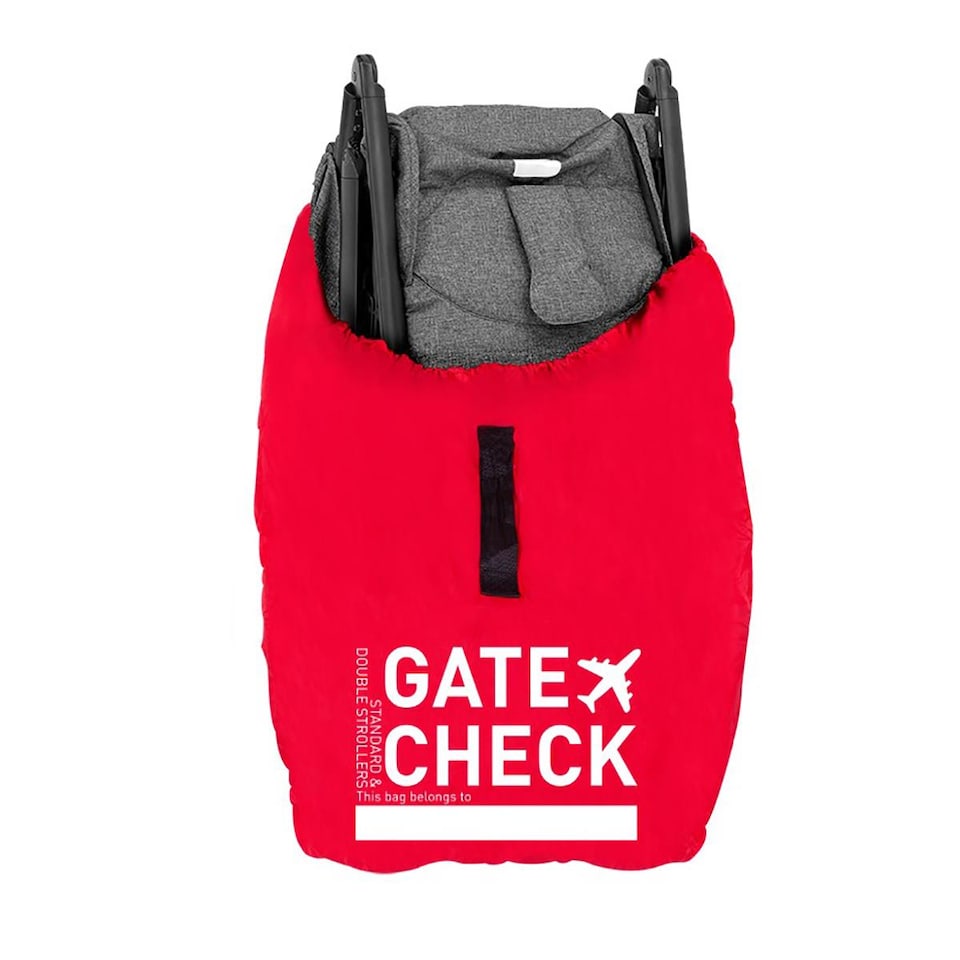 image 1 of Pram Travel Bag Gate Way Check Protector  Standard /Double Prams Universal Size