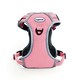 image 1 of HugglePets Activity & Travel Dog Harness Pink | S