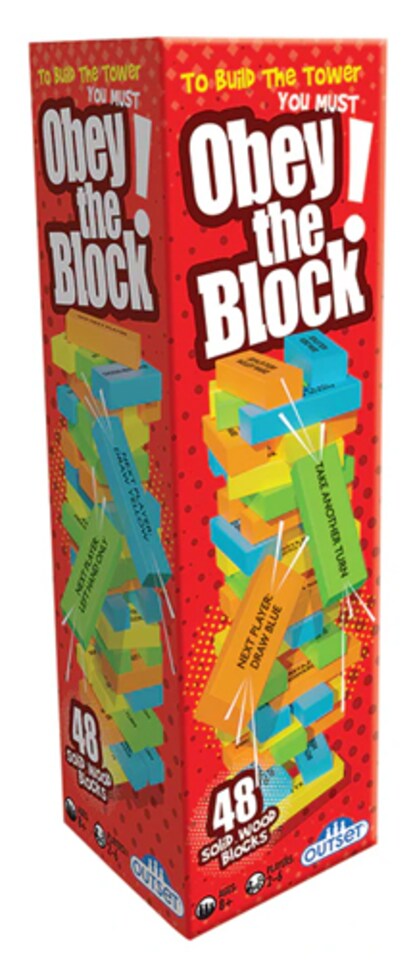 Obey the Block - Board Game - Brand New