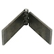 image 1 of Solid Drawn Steel Butt Hinge Extra Heavy Duty Industrial 50x240mm Silver